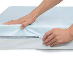 Materasso per Culla e Letto per Bambini, Rigido, Bianco/Blu, 1 Bambino