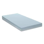 Materasso per Culla e Letto per Bambini, Rigido, Bianco/Blu, 1 Bambino