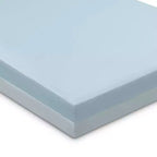 Materasso per Culla e Letto per Bambini, Rigido, Bianco/Blu, 1 Bambino