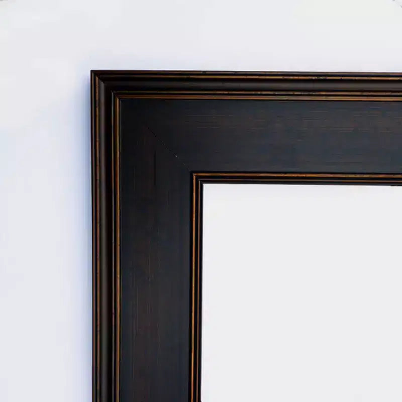 Specchio a figura intera Espresso Wood da appoggio, singolo, 31,5" x 67,5"