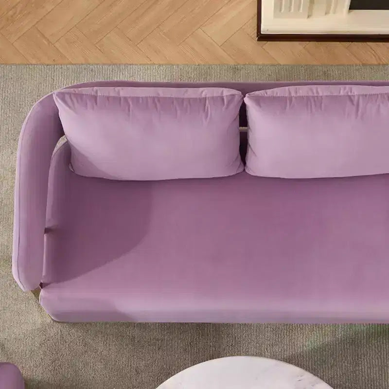 Poltrona imbottita in pile Teddy multicolore con struttura in metallo, seduta singola