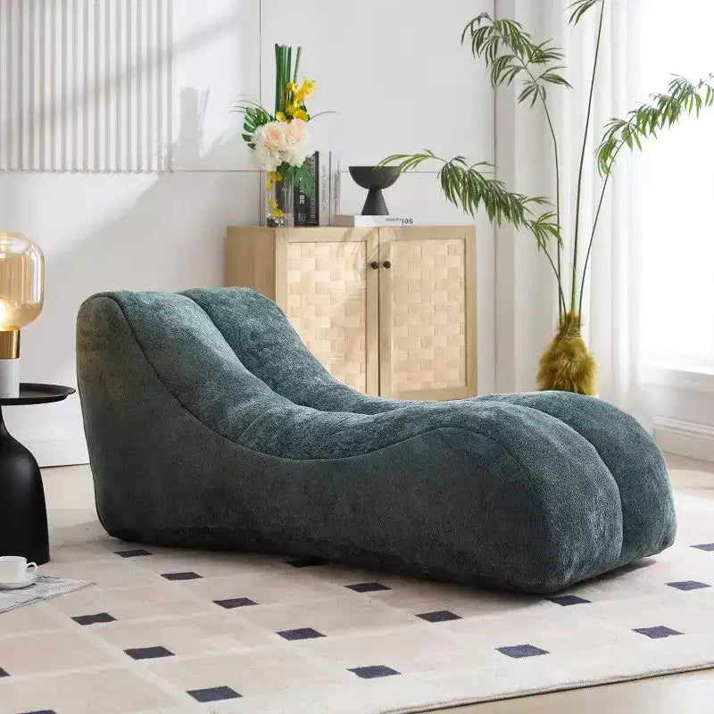 Poltrona Sacco, Divano Lounge da Pavimento, Seduta Singola – Nero / Marrone / Azzurro / Verde Oliva / Bianco