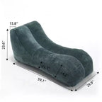 Poltrona Sacco, Divano Lounge da Pavimento, Seduta Singola – Nero / Marrone / Azzurro / Verde Oliva / Bianco