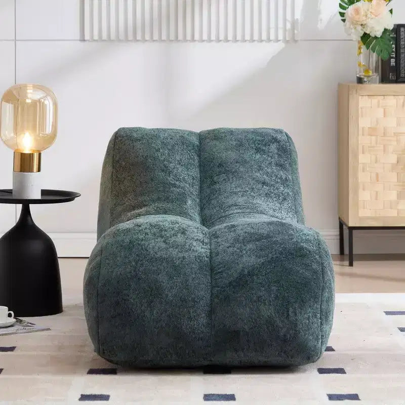 Poltrona Sacco, Divano Lounge da Pavimento, Seduta Singola – Nero / Marrone / Azzurro / Verde Oliva / Bianco