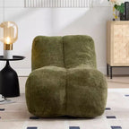 Poltrona Sacco, Divano Lounge da Pavimento, Seduta Singola – Nero / Marrone / Azzurro / Verde Oliva / Bianco