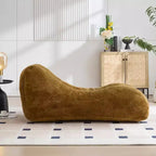 Poltrona Sacco, Divano Lounge da Pavimento, Seduta Singola – Nero / Marrone / Azzurro / Verde Oliva / Bianco
