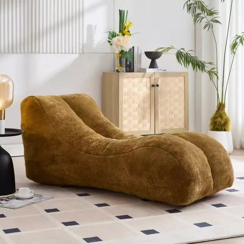 Poltrona Sacco, Divano Lounge da Pavimento, Seduta Singola – Nero / Marrone / Azzurro / Verde Oliva / Bianco
