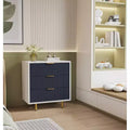 Modern Nightstand with 3 Drawers, Multi-Functional Wooden Side Table with Storage for Bedroom, Living Room, or Hallway - Panipeachy