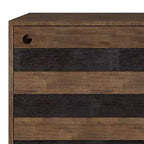 Mobile contenitore rustico marrone Mid-Century per 1