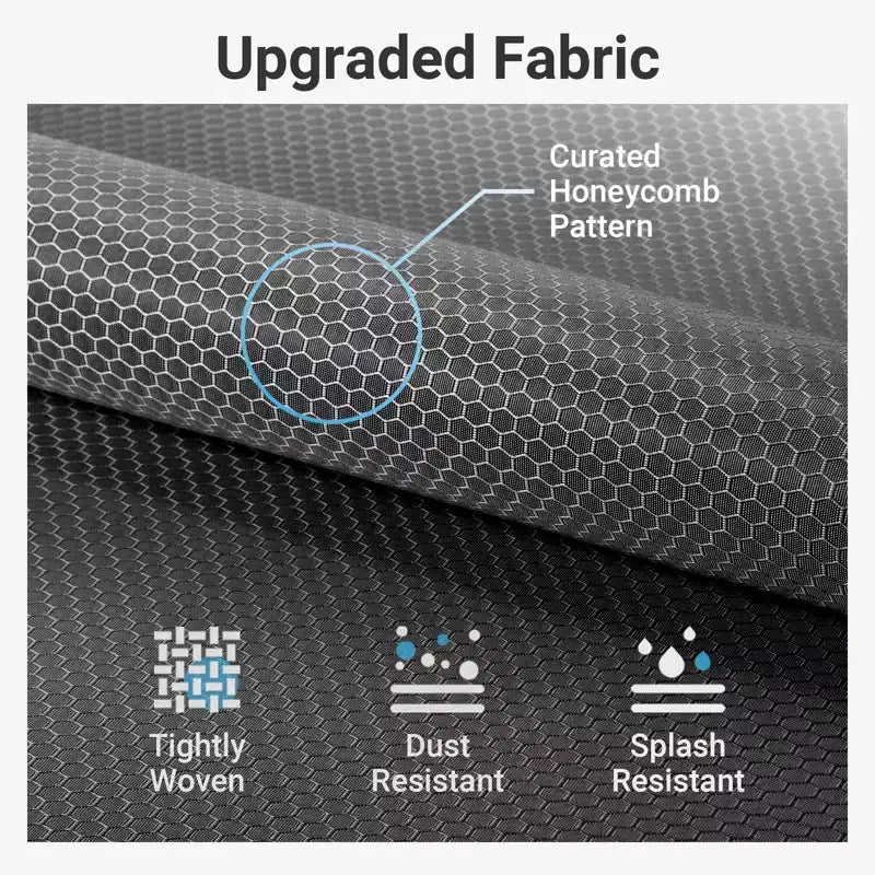 Appendiabiti singolo/mono su rotelle nero/grigio con copertura antipolvere, autoportante