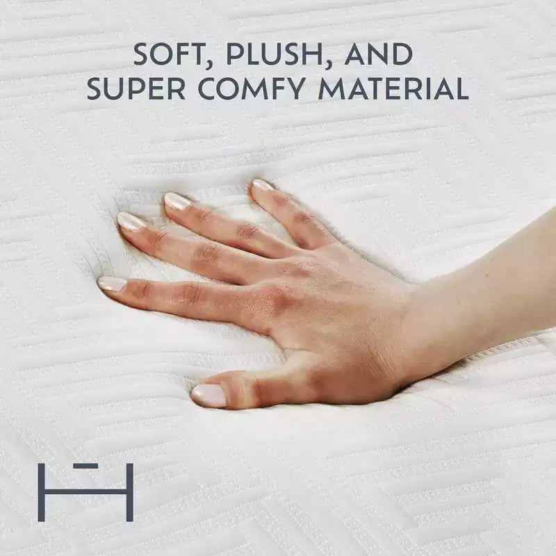 Materasso a pavimento pieghevole a tre ante in memory foam, per 1 persona, bianco e grigio