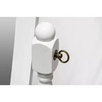 Specchio intero girevole da terra, Ciliegio/Rovere/Bianco, 1 persona